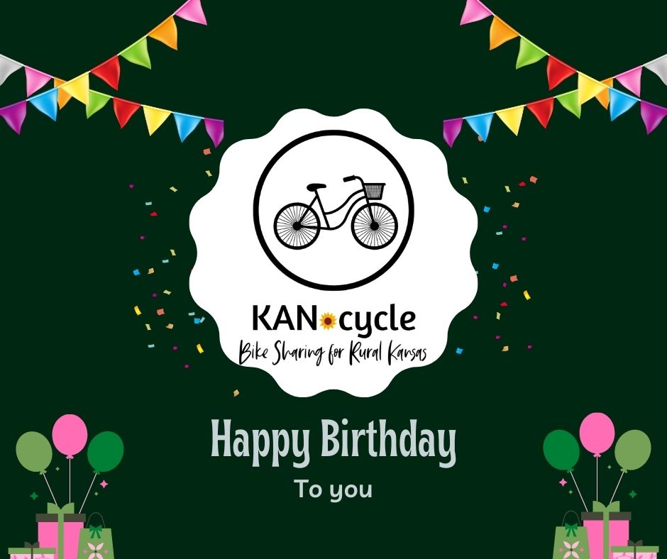 SalinaCitygo's tweet image. Happy Birthday KANcycle!  Three years ago today we launched our first set of bikes.  It's been a great RIDE.

Learn more:  kancycle.org

#occk2022 #morethanyouthink #kancycle #bikesharing #rideabike