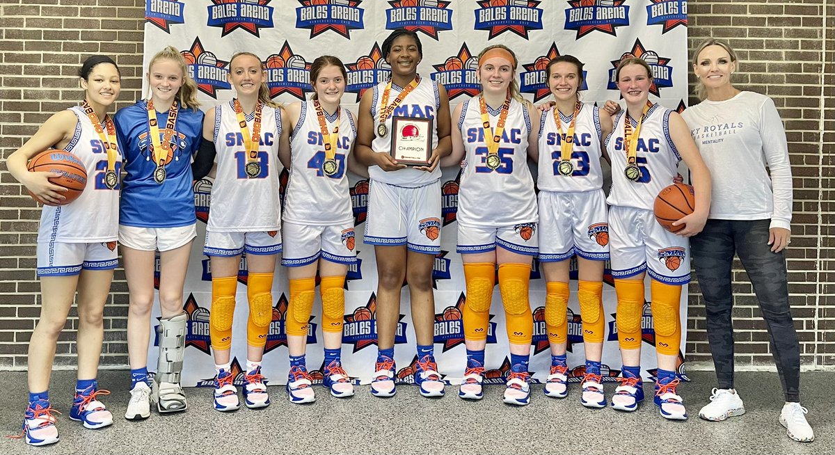 Hard work and hours on the court equals tourney wins. @RoyalsKentucky <a href="/SMACBasketball/">SMAC Basketball</a> <a href="/makarah_kay/">Makarah Sicurella</a> @SaylorMacke <a href="/averybarber14_/">Avery Barber</a>  @WilkinsSamaya <a href="/AmirahReed/">Amirah Reed</a> @Madeleinebarb02 <a href="/lhinegardner4/">Laura Hinegardner</a> <a href="/WarnerReis/">Reis Warner</a> <a href="/MorganHeater3/">Morgan Heater</a> <a href="/HumphreyiJoslyn/">Humphrey Joslyn</a> <a href="/izzyjayasuriya/">isabella</a>