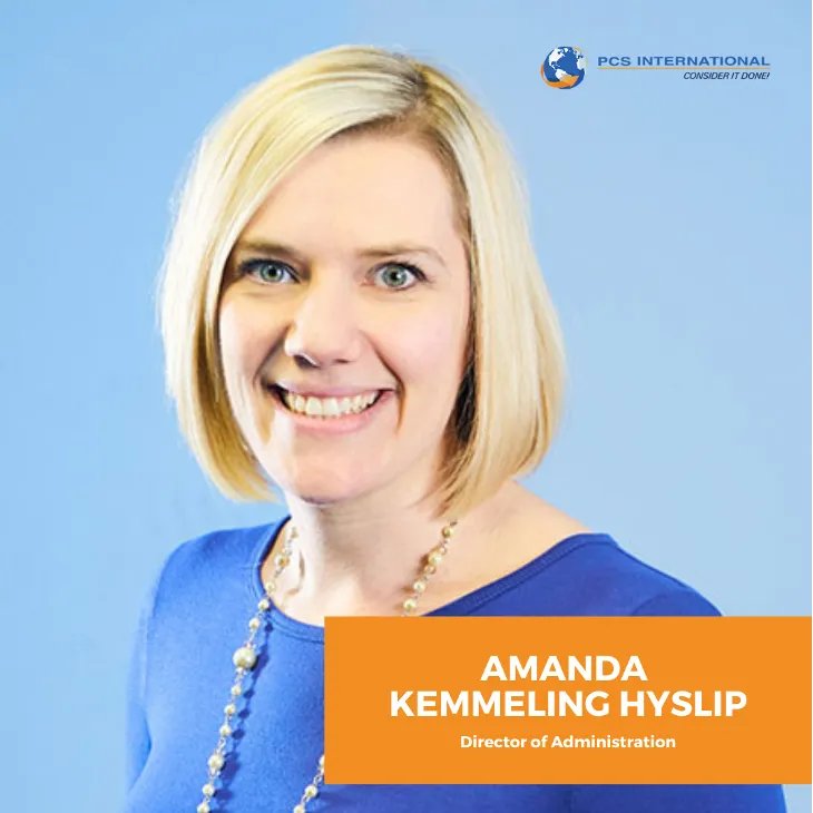 PCSINTL's tweet image. Meet our Controller, Amanda Kemmeling Hyslip! 

Amanda has a BA in Communications and continued education coursework in Corporate Training and Development, Teambuilding, and Leadership Development. 

Get to know our team! buff.ly/3oUGl75

#itsolutions #itsolutionsprovider