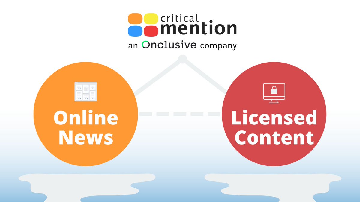criticalmention's tweet photo. Combine Online News Tracking with Licensed Content to see behind paywalls, trade journals, print-only content and more: https://t.co/jPPfZGj1Dq https://t.co/c2ZI38BURP