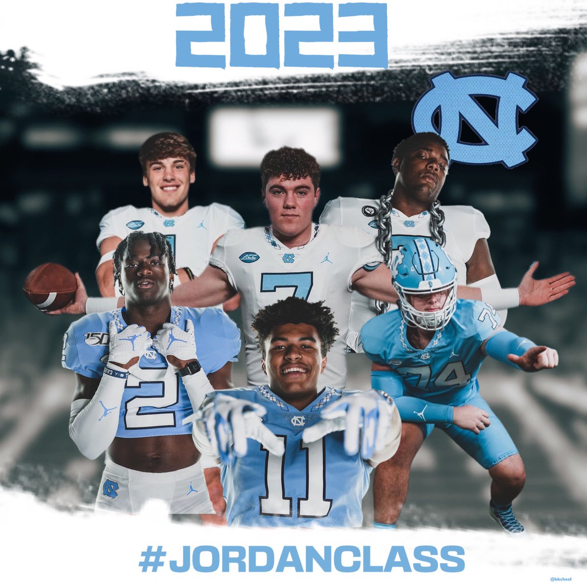 💥 Boom Tar Heel nation please help me welcome <a href="/JulienRandolph/">Julien Randolph</a> to the family! Things are picking up and some huge guys still to visit, we are just getting started! We are ready for the next one! #GoHeels <a href="/Tadhudson7/">Tad Hudson</a> <a href="/JoelStarlings/">Joel Starlings</a> <a href="/CalebLaVallee1/">Caleb LaVallee</a> <a href="/_NolanMcConnell/">Nolan McConnell</a> <a href="/kaleb22cost/">K2</a>