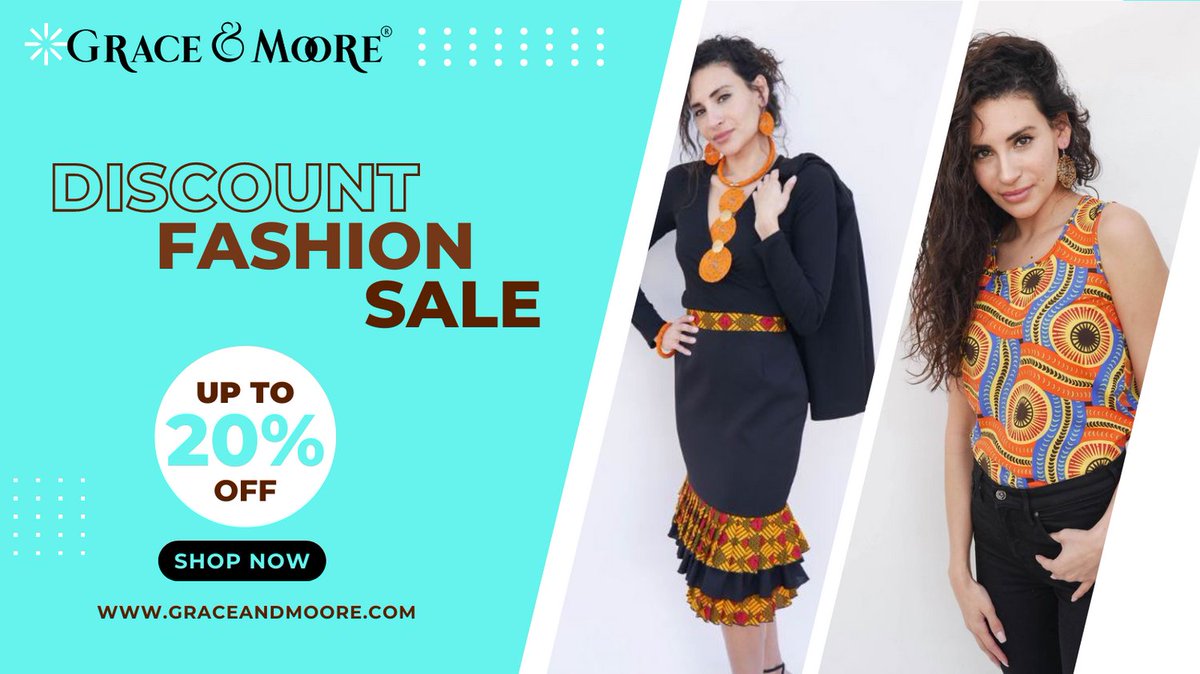 Grace_and_Moore's tweet photo. Shop these head turners at:  
👉 https://t.co/VMKM1B9ZOj 

#graceandmoore #africanprints https://t.co/0TyYMGOcJx