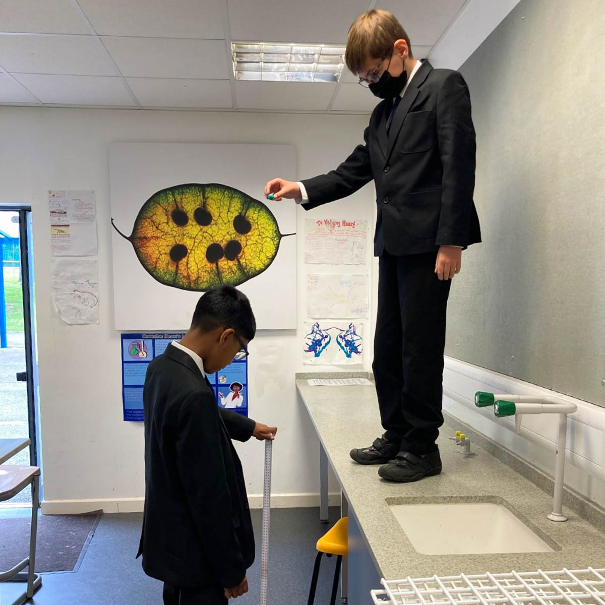 CDSAcademy's tweet photo. Our Year 7 are taking part in a trial run of a practical assessment while our Year 9 are finishing off their year in Biology.
Well done to all our budding Scientists. You're doing a fantastic job!
#SchoolScience #PlymouthEducation #PlymouthScience #Year7Science #Year9Science https://t.co/bEtUYONYDd