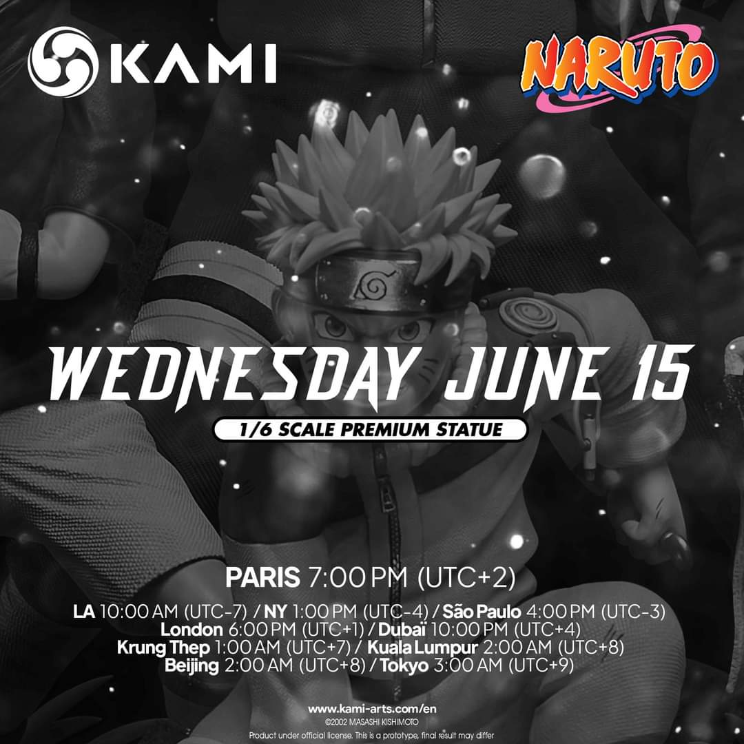 Kami_Arts's tweet photo. Statue Naruto 1/6 par Kami
Demain, mercredi 15 à 19h
#naruto #statue #kamiarts https://t.co/SXLDq3dG9I