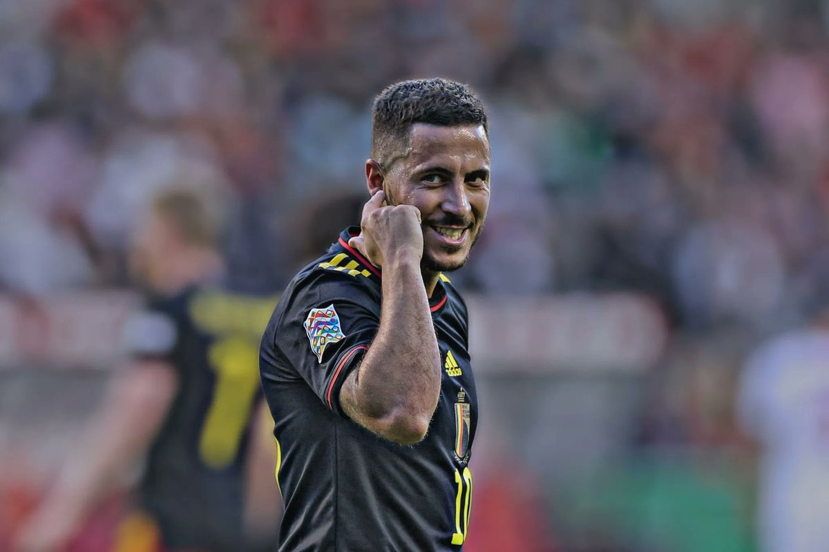 EdenHazardStuff's tweet photo. Eden Hazard: “I’m going back to being the player I was. I'm going to be the player I used to be before.” 😍 https://t.co/P3qKU3uDzn