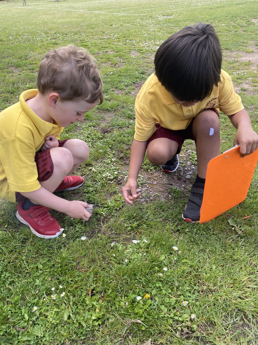 GXSchool's tweet image. Year 1 used their senses to explore our school grounds today. #nationalfieldworkweek #everychildflourishing