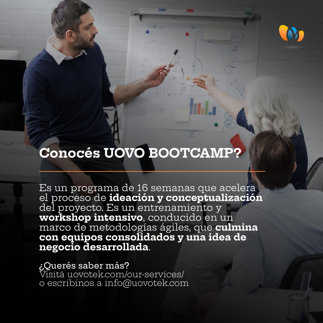 uovotek's tweet photo. UOVO BOOTCAMP es uno de los tres programas con los que cuentan los investigadores y emprendedores que son parte de UOVO.

¡Para conocer todas nuestras áreas de soporte contactate con nosotros!

📩 info@uovotek.com
🔗 https://t.co/atxBWHDKDf https://t.co/OzIewWEVD2