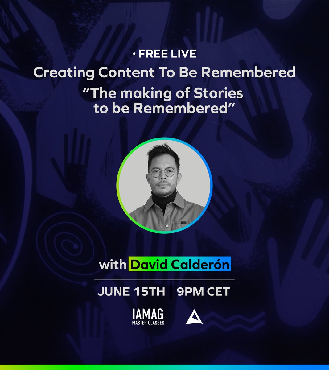 Animagic_Studio's tweet photo. Our Co-Founder David (@wrkliving) will be speaking with @iamagco this Wednesday at 9PM CET on how to create content #ToBeRemembered. 
👇
They’ll touch on all core areas of the production from:
- Script
- Design 
- Animation
- Compositing 
&amp; much more!
🎉 https://t.co/DFMq32SUHu