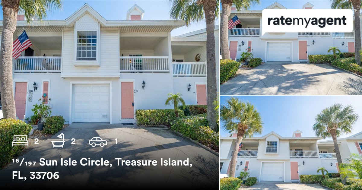 lorrainespin's tweet photo. 2 🛏 2 🛀 1 ����
📍 16/197 Sun Isle Circle, Treasure Island, FL, 33706

My latest sale on #ratemyagent
https://t.co/yMOktIOxbg https://t.co/4fgUWweygY