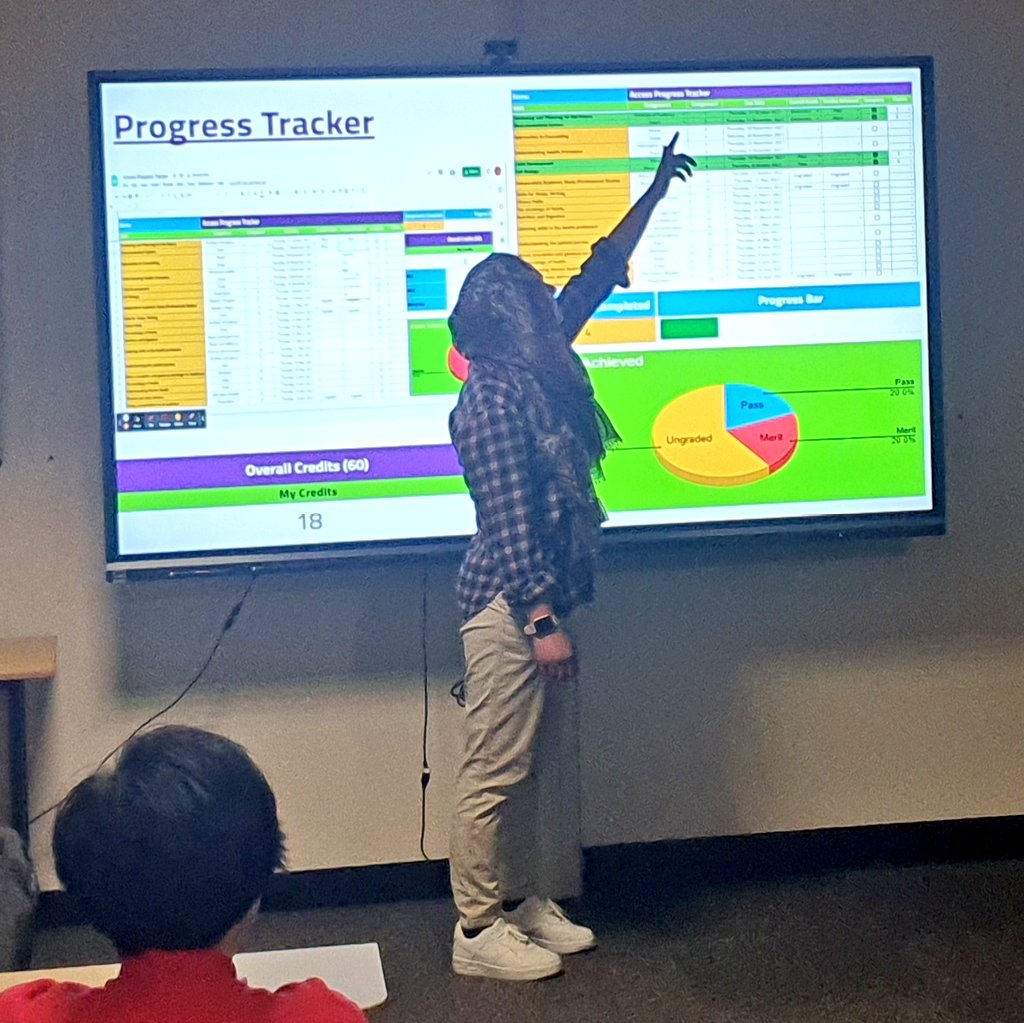 BCoT Teaching & Learning (@bcotd1g1tal) on Twitter photo <a href="/umairatariq95/">Umaira Tariq</a> & <a href="/JayAndersonVRFE/">Jay Anderson</a> smashed it this morning at our first in person Teacher Breifing.
They shared examples of how staff can use #VR & #AI, emphasising the importance of tying it to learning aims/criteria within their SOW (SOL)
#edtech #weloveourcolleges #loveFE <a href="/umairatariq95/">Umaira Tariq</a> & <a href="/JayAndersonVRFE/">Jay Anderson</a> smashed it this morning at our first in person Teacher Breifing.
They shared examples of how staff can use #VR & #AI, emphasising the importance of tying it to learning aims/criteria within their SOW (SOL)
#edtech #weloveourcolleges #loveFE