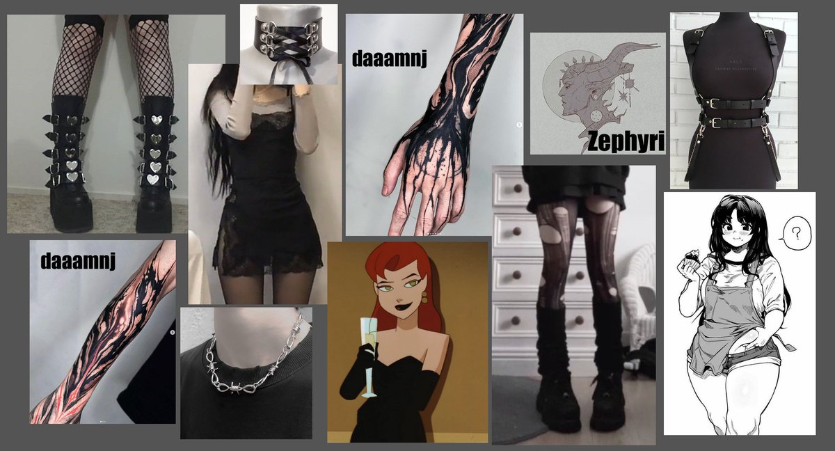 ChokoDessine's tweet photo. Thank y'all for your help! Here's the OC's "moodboard" :) https://t.co/10FVVvSfYV