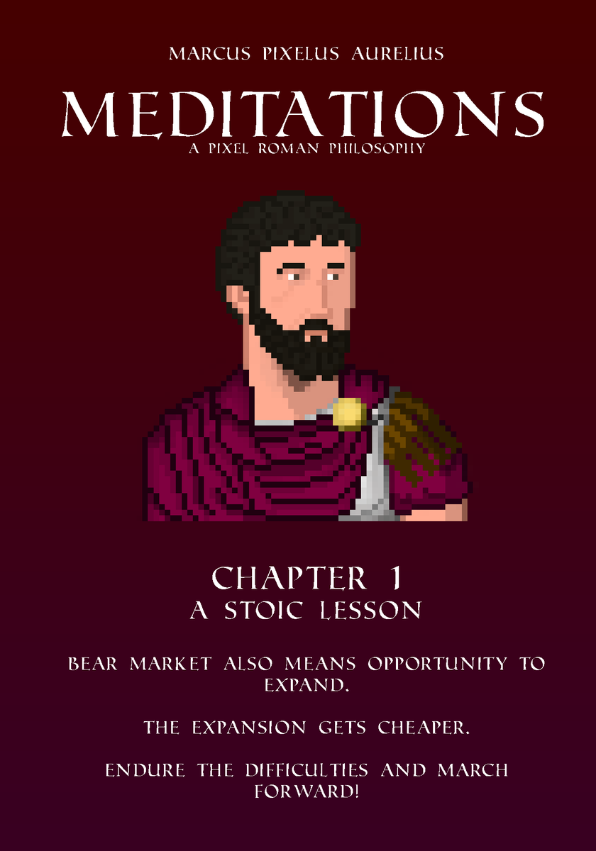 🫵Hey you,

Are you worried because of the Crypto devaluation?

You shouldn't be!

It foundamentally means that it's cheaper to EXPAND!

So what are you waiting for? 
⚔️Dominate new NFTs!
🦅Reach the peak!