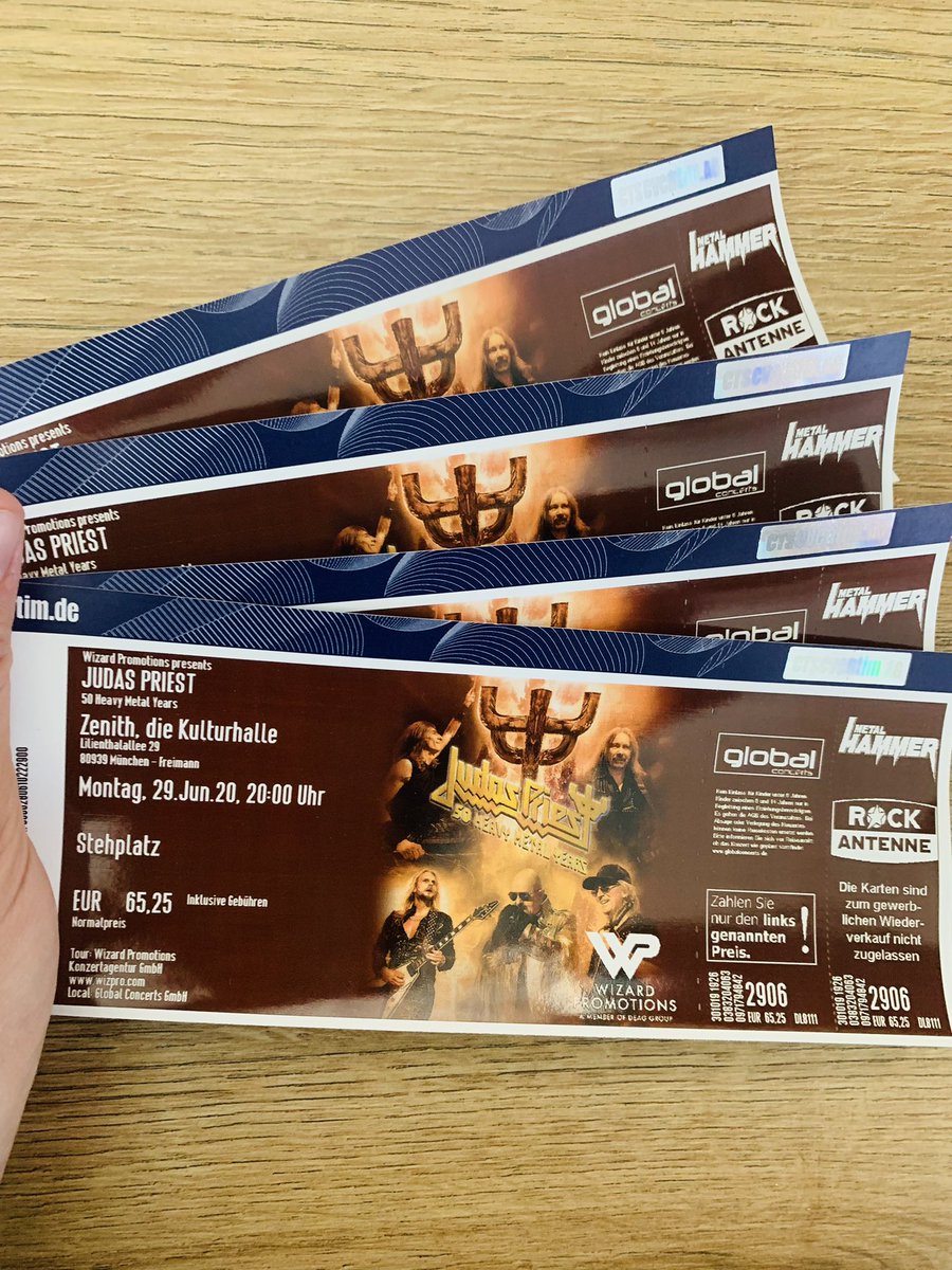 LieblingsElla's tweet photo. 4 Tickets in gute Hände abzugeben ☹️🤘🏻
Judas Priest in München am 27.6.2022

Retweet wäre fantastisch, Rockstars ❤️ https://t.co/DVc81A8iFd