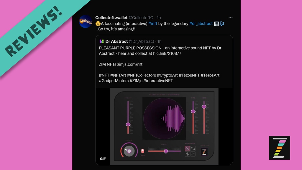 Dr_Abstract's tweet photo. REVIEWS - it was nice to be called legendary - LOL - just loving life and all you wonderful peeps. See
https://t.co/MzMSsKYTJp
for a synopsis of Dr Abstract's life!
#DrAbstract
#ZIMjs https://t.co/z51vL6J8L2