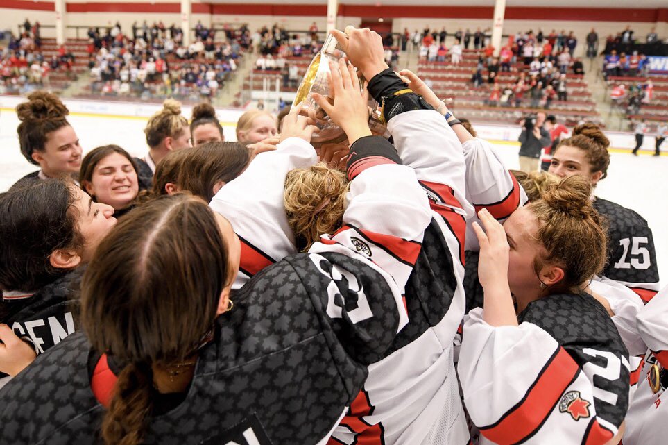 Feeling on top of the world🥇🇨🇦❤️!! Thank you <a href="/HockeyCanada/">Hockey Canada</a> for everything over this past month #worldchamps