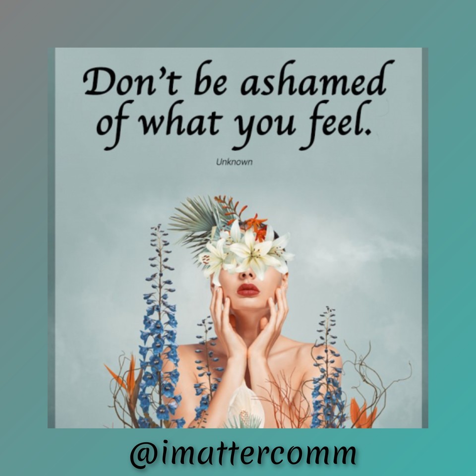 imattercomm's tweet photo. Evaluate how you deal with your emotions, hurt turns into anger. Change the way you react, find better ways to handle your emotions with care.
#awareness #mentalhealth #wellness #endthestigma #wellbeing #IMatterCommunity https://t.co/D2WwDVcbKj