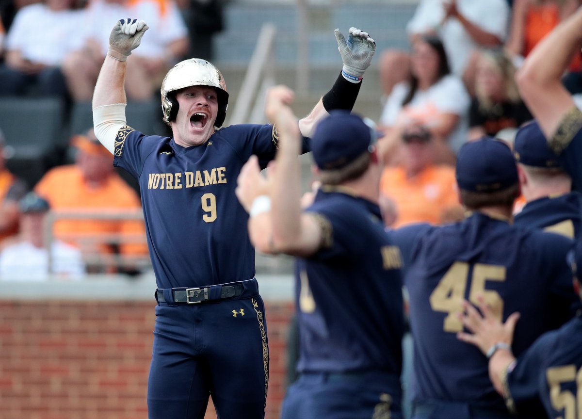 List of school's with a College World Series, March Madness and New Year's Six bowl berth:

Notre Dame

That's it, that's the list. 

#GoIrish x #MCWS