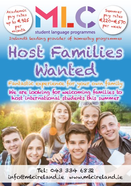 VSBALLYMAHON's tweet image. Become a host family this Autumn for International language students.

@MLC_ie #Interstudies #Lakeland #LanguageStudents #EuroLanguage