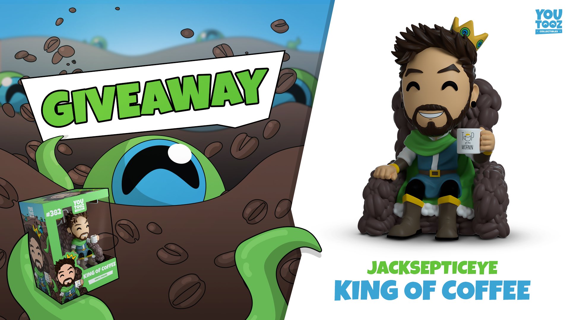 Jacksepticeye on Twitter "Giving away 10 of my new Youtooz before it