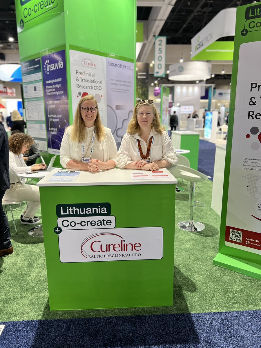 vait_agne's tweet photo. @bio2022 team of @Cureline_Inc https://t.co/3NSOTwlyz9