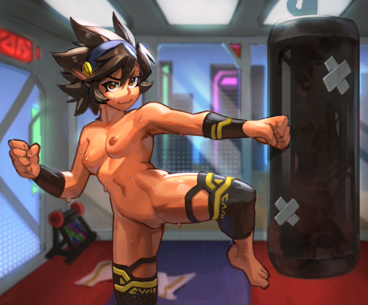 Yellow doesn’t understand gym rules