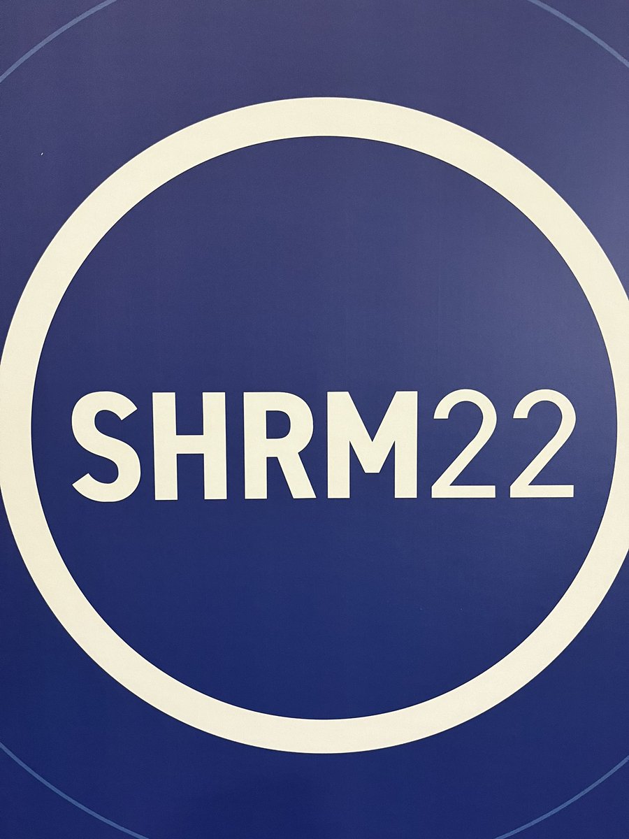 chrisklues's tweet photo. So nice to see the enthusiasm for #upskilling and #reskilling among #HRinfluencers at #SHRM22 @SHRM @takeworkback https://t.co/slkNtwMgRi