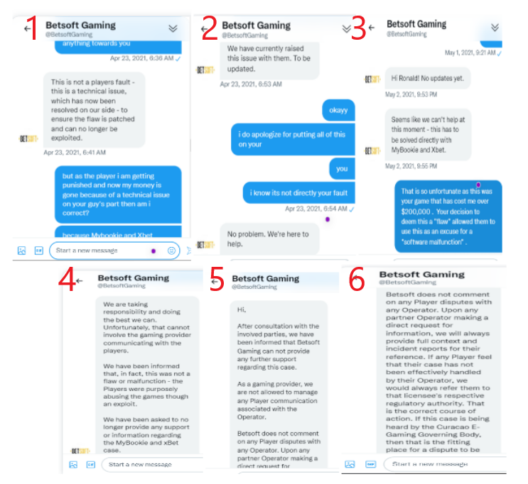 rickron_n's tweet photo. @BetsoftGaming Still waiting for you guys to take responsibility for screwing hundreds of people over, because of a "flaw" you guys admitted to making  when designing one of your games," Take the bank" https://t.co/uUziABjSHJ