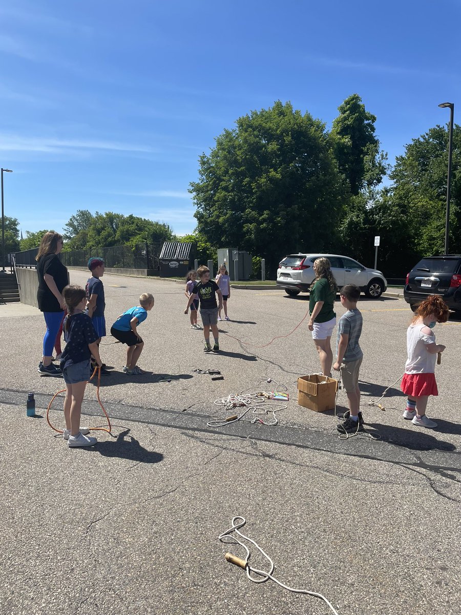 Having a blast with creating comic strips, Nature walks and outdoor music games. #hpclough #mursdinspires <a href="/cloughpto/">HP Clough PTO</a>