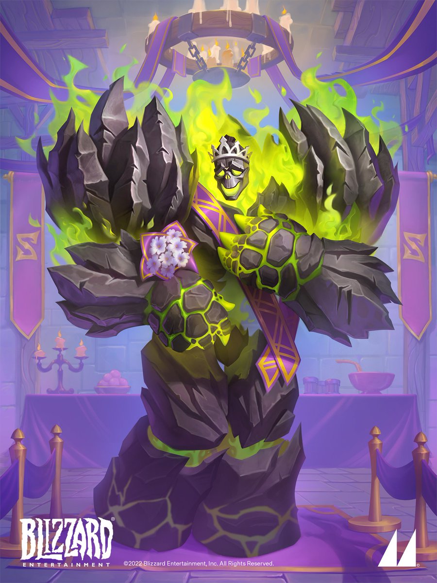 mooncolony_ltd's tweet photo. 💃👑 💐
Prom Queen Tickatus is now on ArtStation!
Artist: Allan Arello

https://t.co/9ERIBX51VT
#digitalart #illustration #hearthstone #blizzard #worldofwarcraft https://t.co/yZr0j5Q6Re