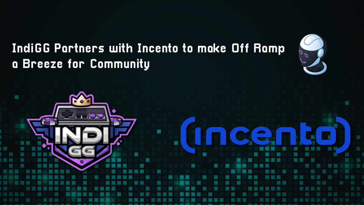 samxonite's tweet photo. New partnership...🤝
@YGGIndia X @IncentoHQ
What does this typically mean?
Most of #IndiGG community members will be able to shift their crypto financial assets 💰around with as little friction as possible thanks to #Incento.🚀
#IndiGG #indiggarmy
https://t.co/BXUgUIoPM8 https://t.co/8Lqy8eE0c2