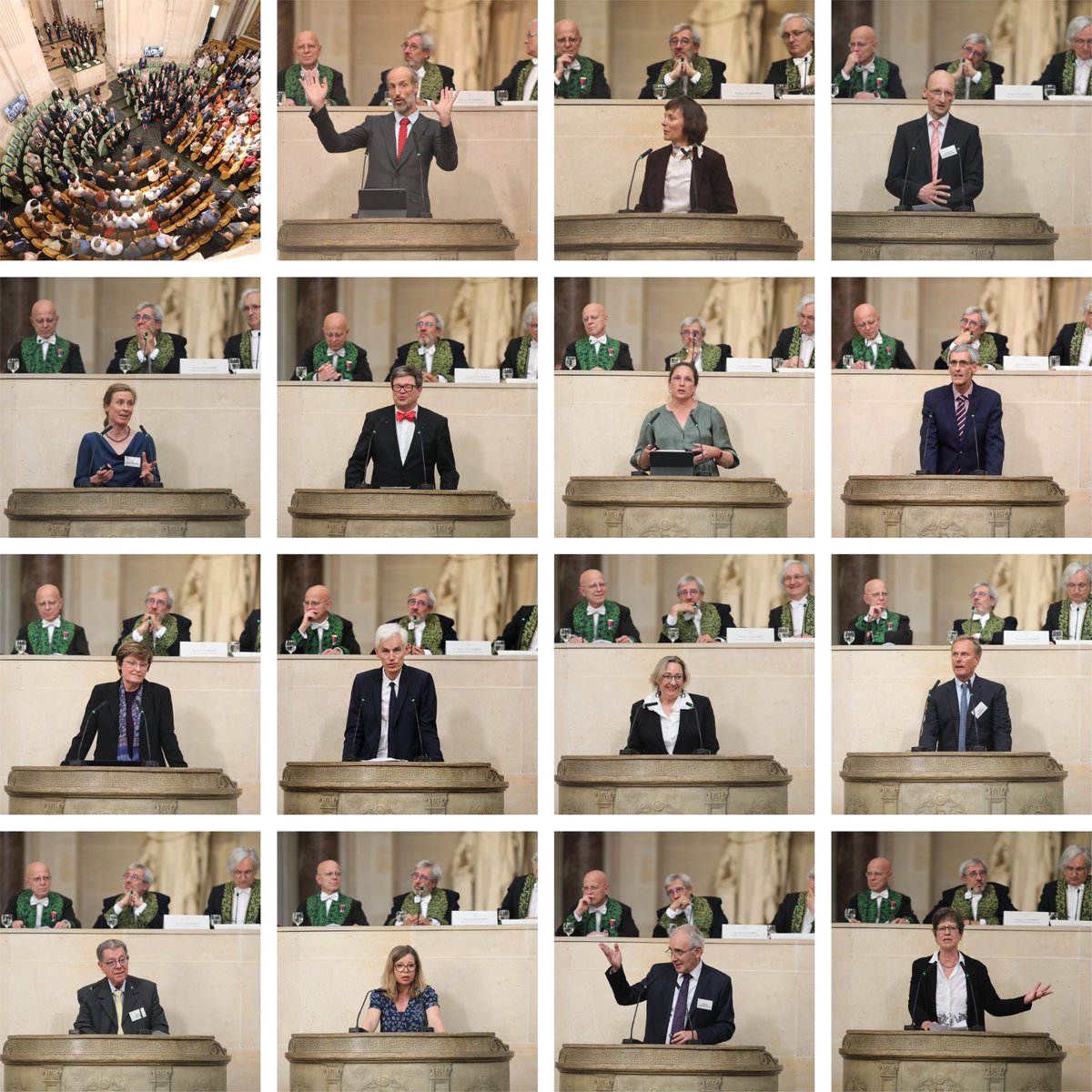AcadSciences's tweet photo. 🌿C'est la fin de la cérémonie en l'honneur de nos nouveaux associés étrangers.
📽️Pour la (re)voir : https://t.co/0gndXIcAkI
🙏Merci à tous de nous avoir suivis !
🙏Thank you to all our new foreign members for being here with us today !
CC @NietoAngela @A_Nicole_King https://t.co/qiwy1Cz1h0
