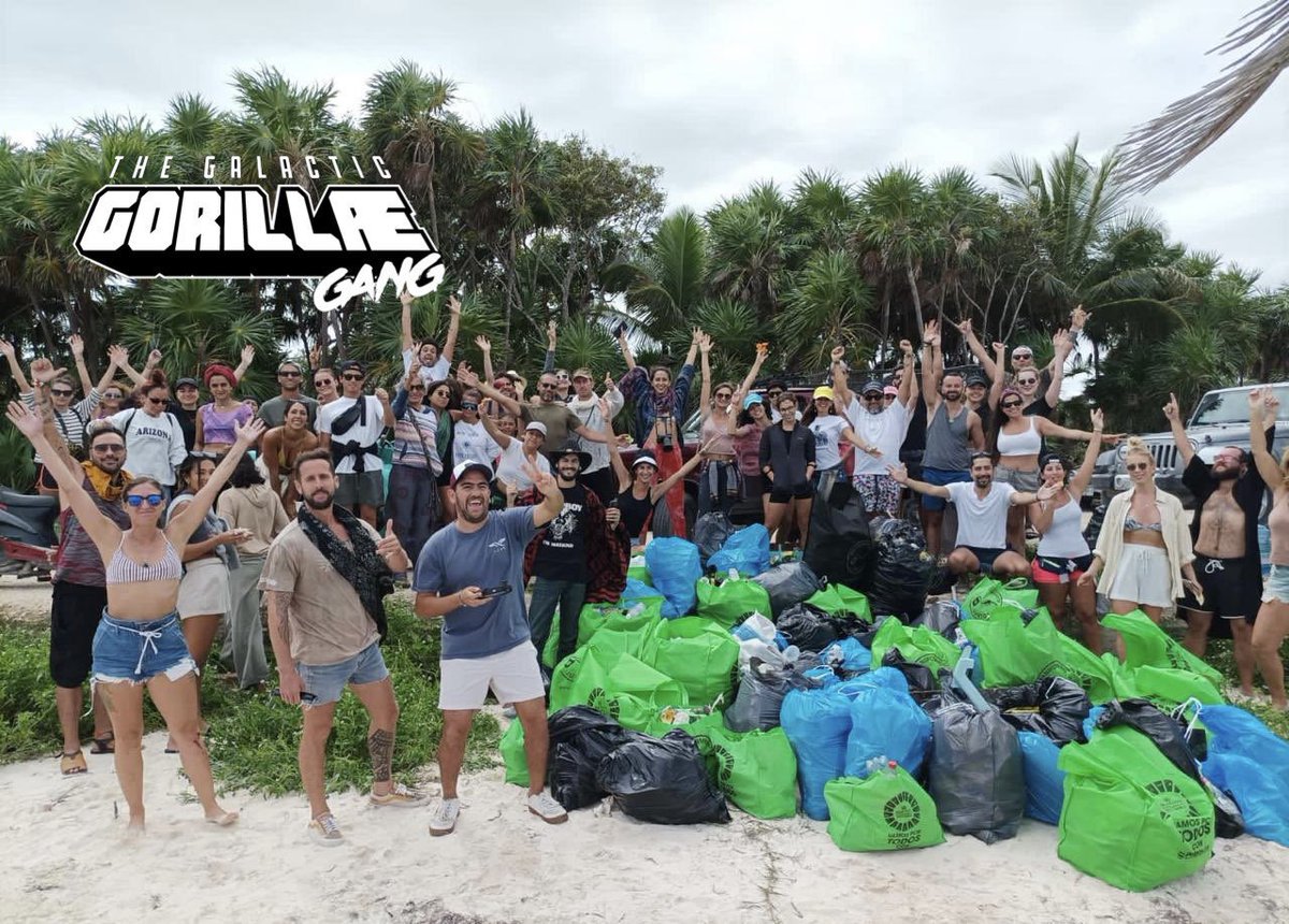 itsDoxa's tweet photo. If you often travel to the Mexican Caribbean I highly suggest you take a look at @GorillaeNFT based out of Tulum, Mexico. They are working hard to bring $XLVA adoption to Tulums local businesses (restaurants, excursions, stays etc…) as well as keeping beaches clean. #builders 🦍 https://t.co/NIHChJfxzn