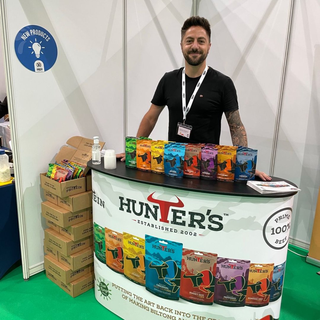 VisionaryFS's tweet photo. Matt loved the opportunity to showcase some of the fantastic brands we work with such as Hunters Biltong, CUZENA and Doughboys Pizza at the 30th annual The Country Range event!
 
Interested in listing or discussing any of the brands contact matthew@visionarygroupltd.com https://t.co/hh6N8Xeh8b