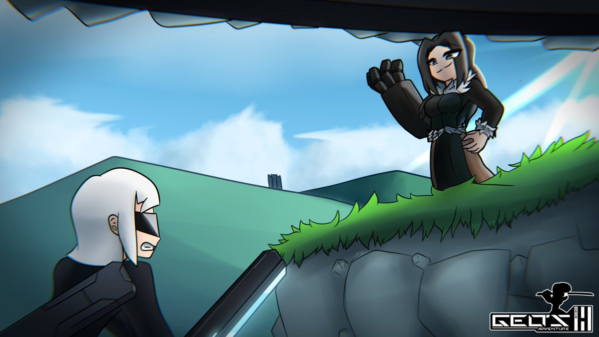 Choco2Sun's tweet photo. [First Encounter]
Geo finally meet the science genius Luna.
#GwainSaga #GeosAdventureZero #Gamedev #digitalart https://t.co/TLkQxWI5VL