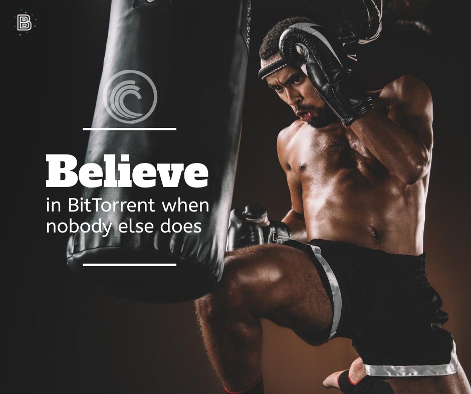 TheBTTCommunity's tweet photo. We believe in #BitTorrent 💪
#BTT #BTTC #BitTorrent #BitTorrentChain #Tron #TRONICS #APENFT #NFT #NFTs #NFTgame #NFTGaming #HODL https://t.co/sb1sDRk6VH