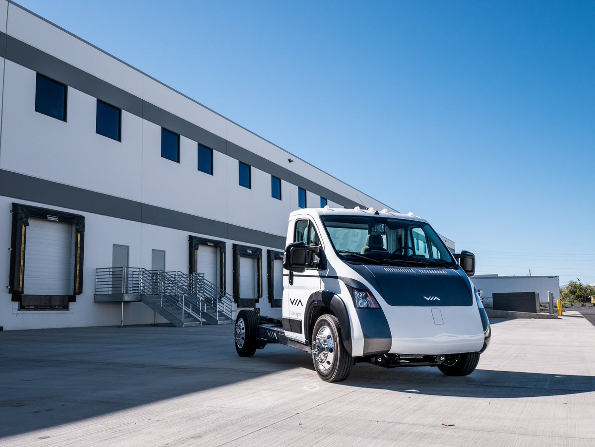 At VIA, we help you create the vehicle your fleet needs at costs you can afford.

#Fleets #EVfleet #ZeroEmissions