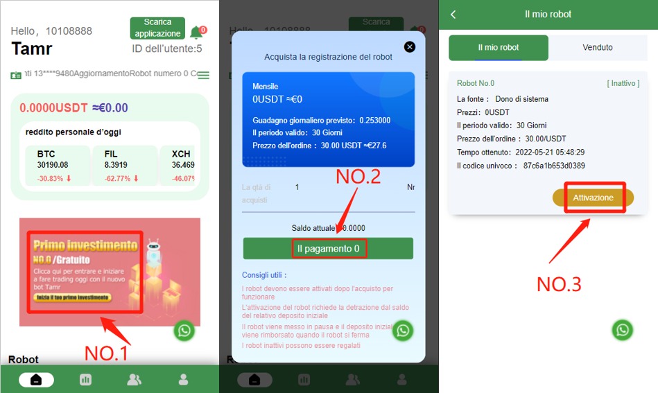 web.tamr.vip/#/register?cod… Register, then after activating the free bot and thanks to the bot earn, x have the high percentage of earnings, the more you invite the more you earn ... It is very easy,.. There is no need to invest ..