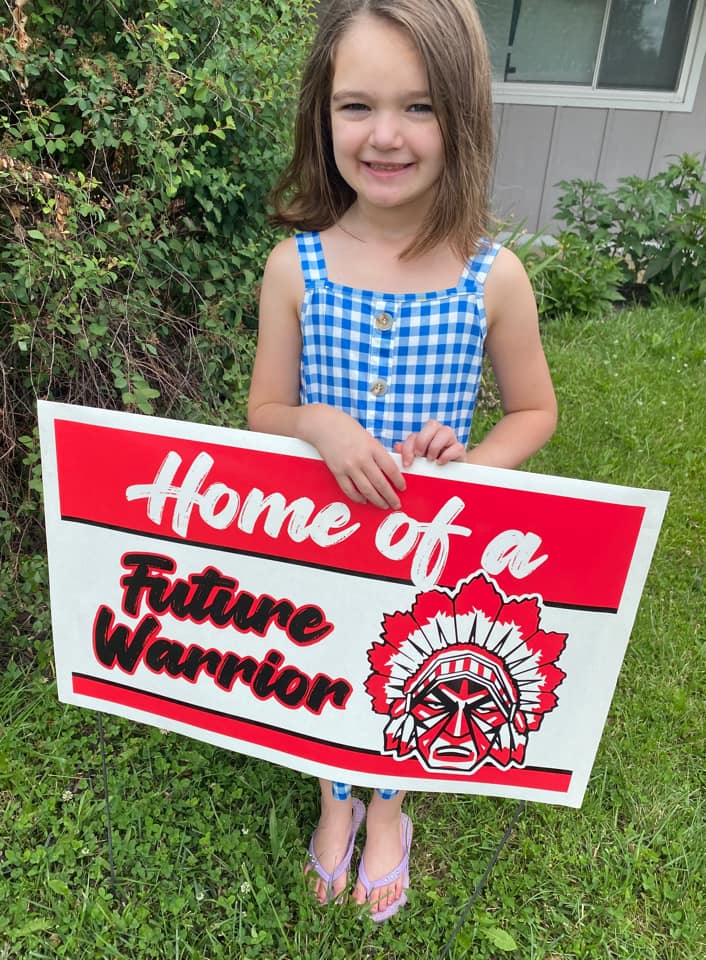 The hallways of Monticello Elementary are going to be extra adorable this fall, all thanks to these sweet faces! #officiallyawarrior #hhcstranscends
Do you have a future Warrior in your house? Visit tinyurl.com/warriorsenroll to register and receive a sign!