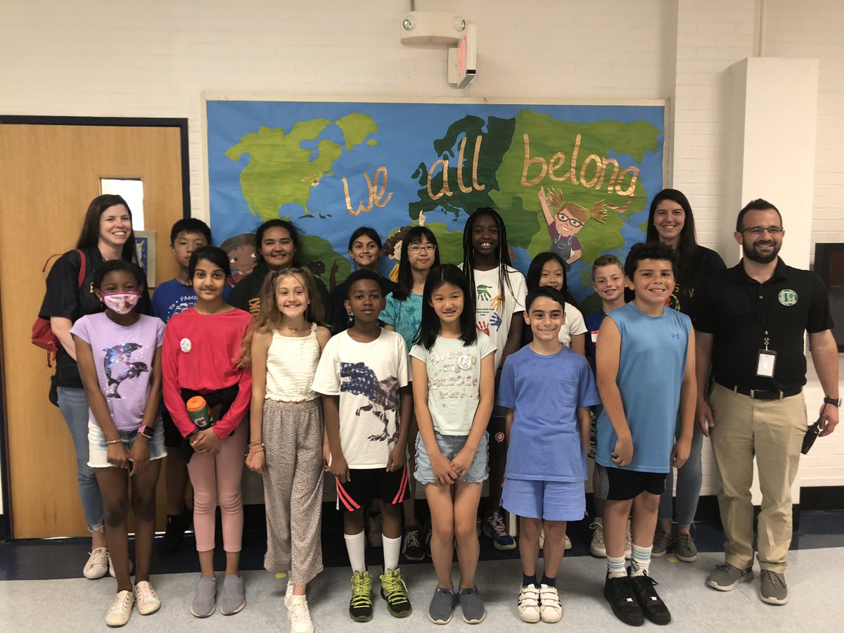 Was great to see <a href="/HarrisonHawks90/">HarrisonHawks90</a> Student Council members on their way to do community service!  Go Hawks! Making a difference <a href="/LivSchools/">Livingston Schools</a>