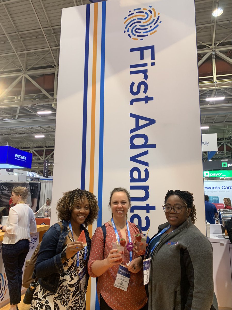firstadvantage's tweet photo. Meredith Fick
Leander Brereton
Anicia Charles
#RefreshRechargeFA #SHRM22 https://t.co/bYoSGeFIma