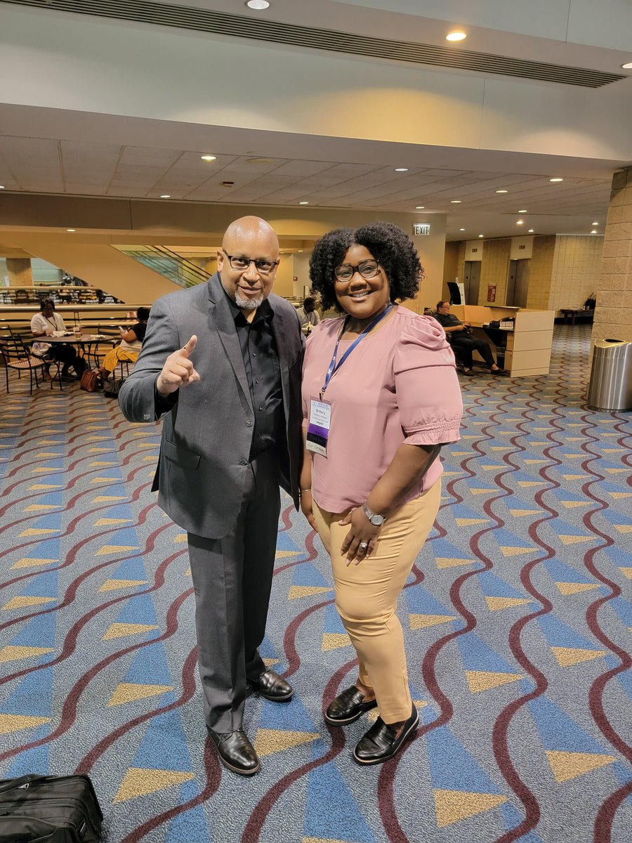 _BrittanyWJ's tweet photo. What a great session this morning! I am fired up and ready for my first year as a principal! It was such an honor to meet Principal Kafele in person and share my story with him! @PrincipalKafele @clasleaders #clasconv22 #PrincipalJohnson #TalladegaCitySchools https://t.co/n7Vj9jI7X8