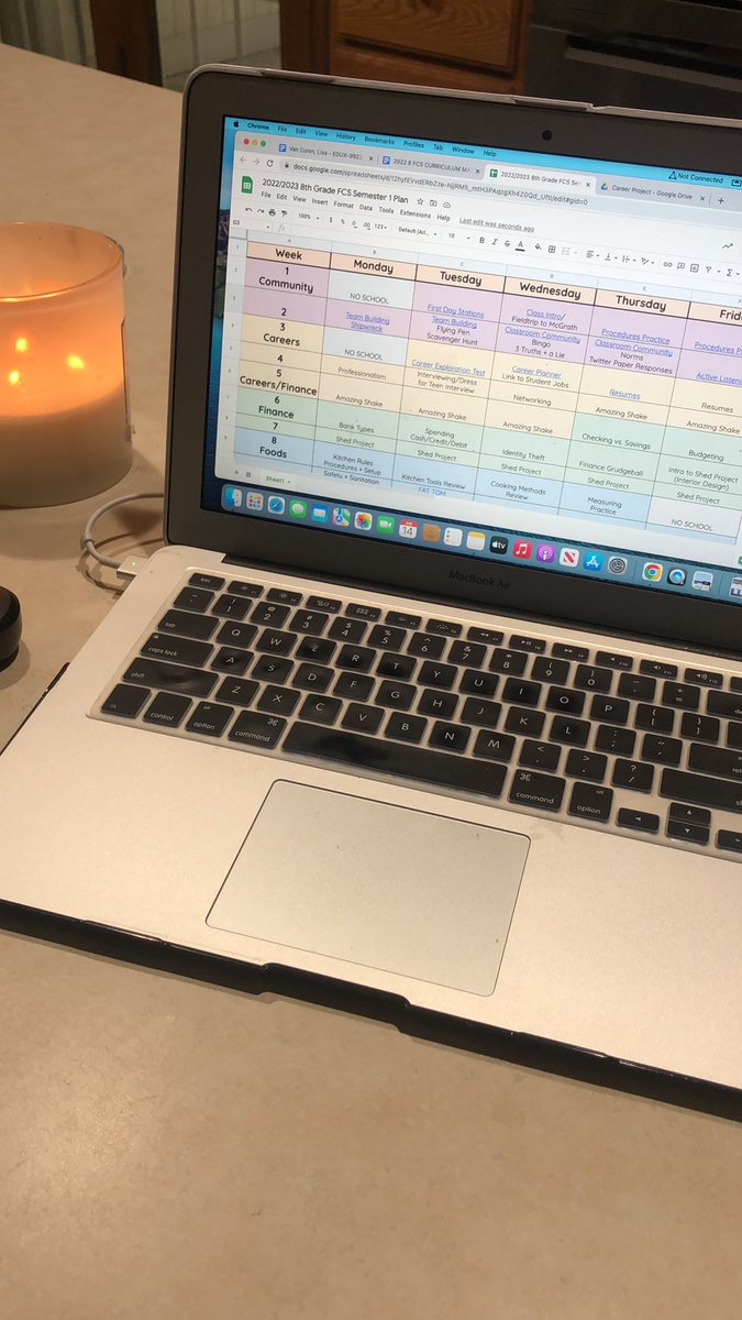MrsVCfcs's tweet photo. Summer teacher life 🙃#ContinuingEducation #LifelongLearner #SemesterPlan https://t.co/X1NOaSlNpw