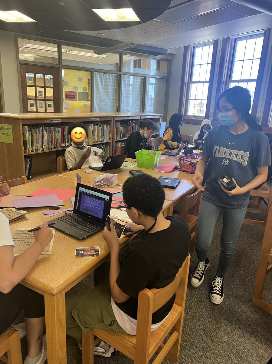 LibEricksen's tweet image. My 6th grade group selected a U.S. President to research and then made paper bag books to share what they learned! #librariesrock @NYBookDr @HammondTerrilyn @RCSDsch5