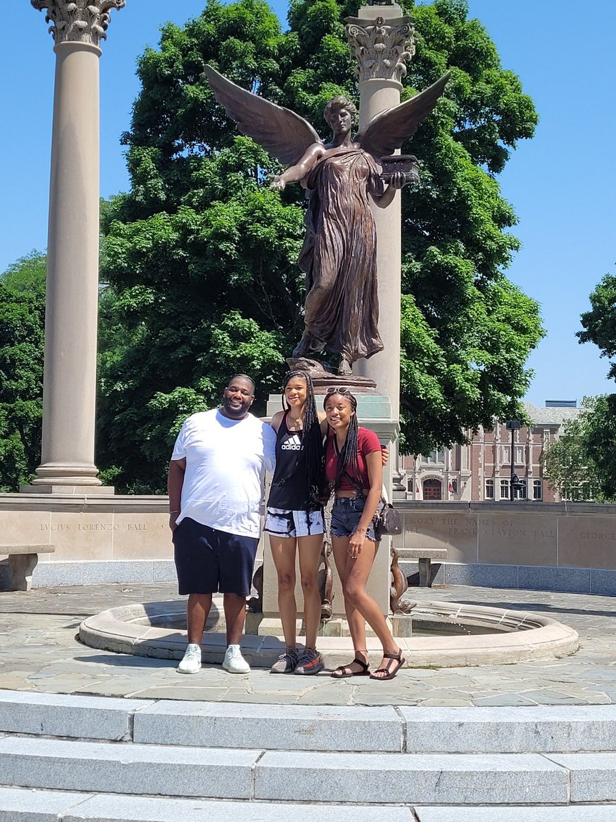 TrackWc's tweet photo. Warren Central hurdler Mary Porter on her first college visit to Ball State University.  Let the fun begin! https://t.co/I9lVUFbEmF