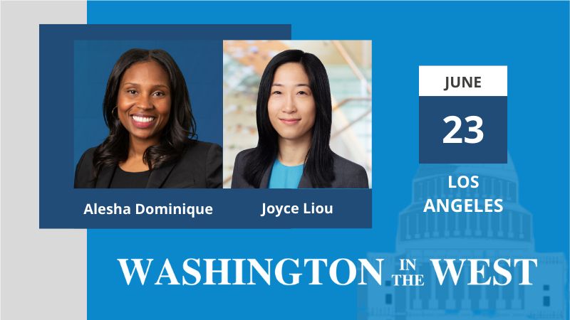 “Trademark Year in Review &amp; Look Ahead” 
Alesha Dominique, Stroock
Joyce Liou, Morrison Foerster

Register: lnkd.in/gS5pkA3

#LAIPLA #WIW #washingtoninthewest #trademark #intellectualproperty