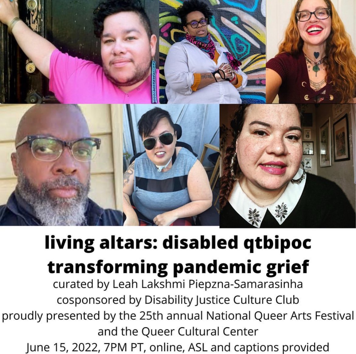 AKPressDistro's tweet photo. Tomorrow at 7PM PT, come witness legendary disabled QTBIPOC writers—living and dead—share work about grief, survival, and the futures we’re dreaming despite everything.

RSVP: https://t.co/sX6tsKUSA9 https://t.co/4kKyMRh8K4