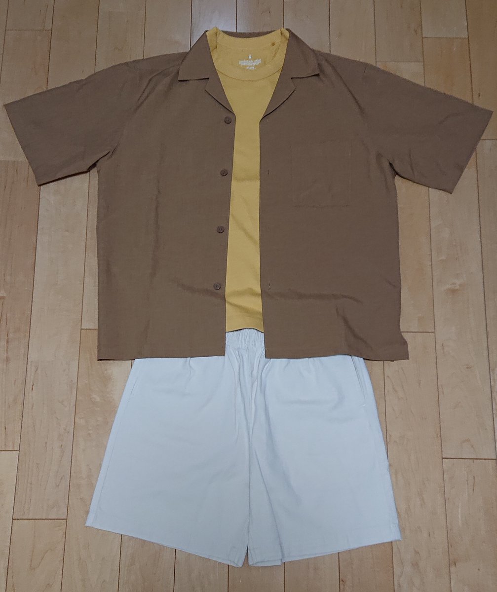 GU_SOTA0530's tweet photo. #gu_global #GUMEN
着こなし上がる夏トップス⛵️
いやマジサラサラドライ感ハンパなくって着心地満点🎉
黄色のTシャツ店頭になくって、スタッフさんに言ってまでゲットした代物✌️
バリエーションでパンツも着回しバツグン😆
https://t.co/GTufP8q385
#福士蒼汰 #fukushi_sota_official @fukushi_staff https://t.co/U1uzhB7G1a