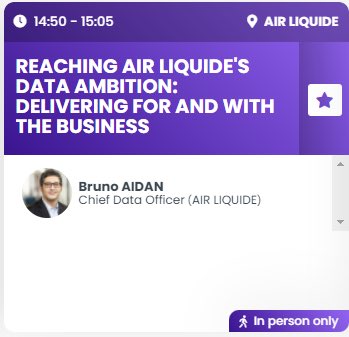 🏁 It's tomorrow! 

#VivaTech opens its doors and <a href="/airliquidegroup/">Air Liquide Group</a> teams are on the starting blocks!
I hope to meet you in person on Friday to discuss how we harness data to create value sustainably, adopting an agile product approach! app.vivatechnology.com/partner/d7fbdf…