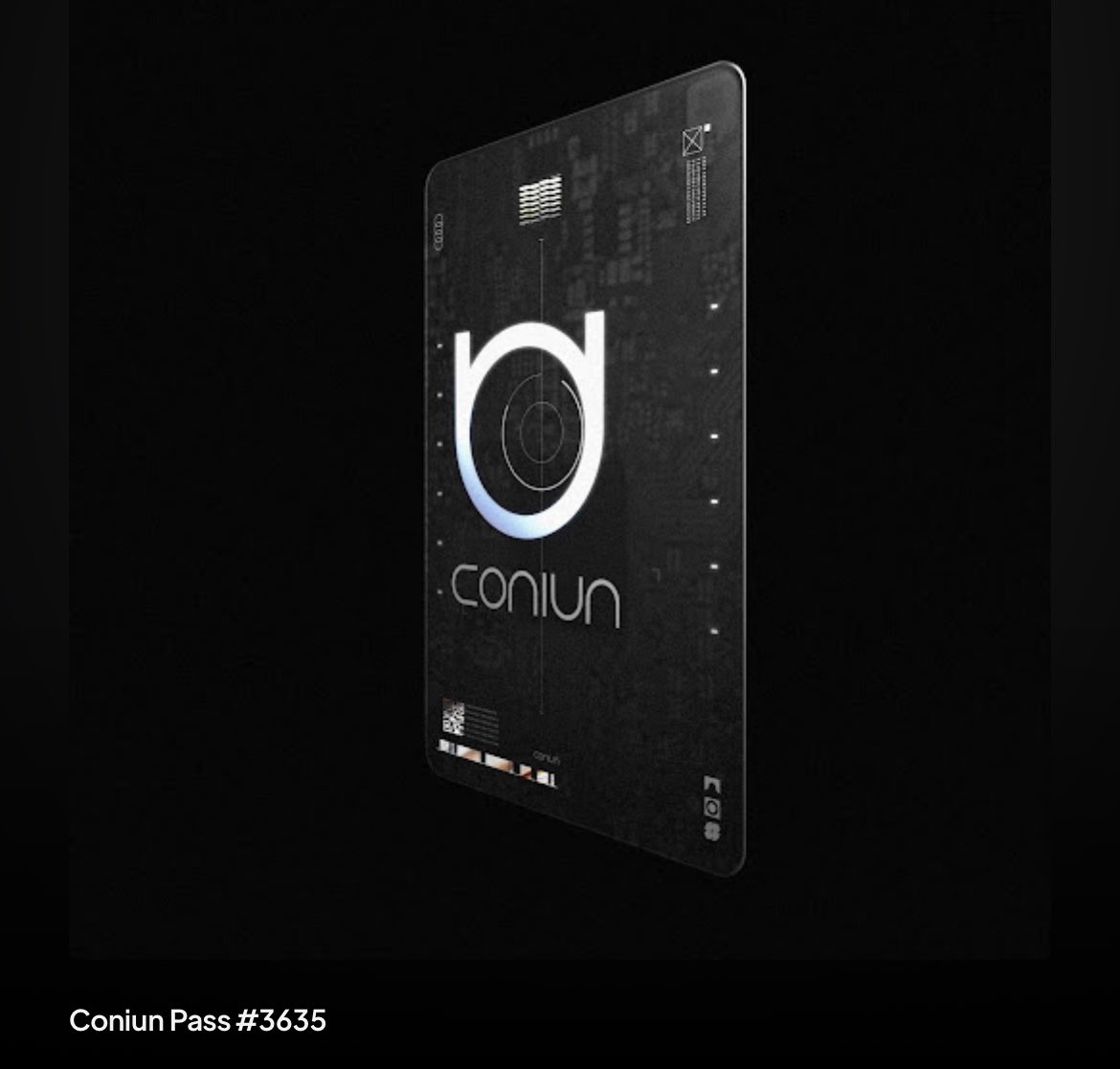 josuechermiasss's tweet photo. Just grabbed my first Coniun pass! In 30 minutes it’s the C-box claim! I hope I win the kaiju kingz nft!!!! @Coniunio #wagmi #coniun https://t.co/PNEVMNAGqv