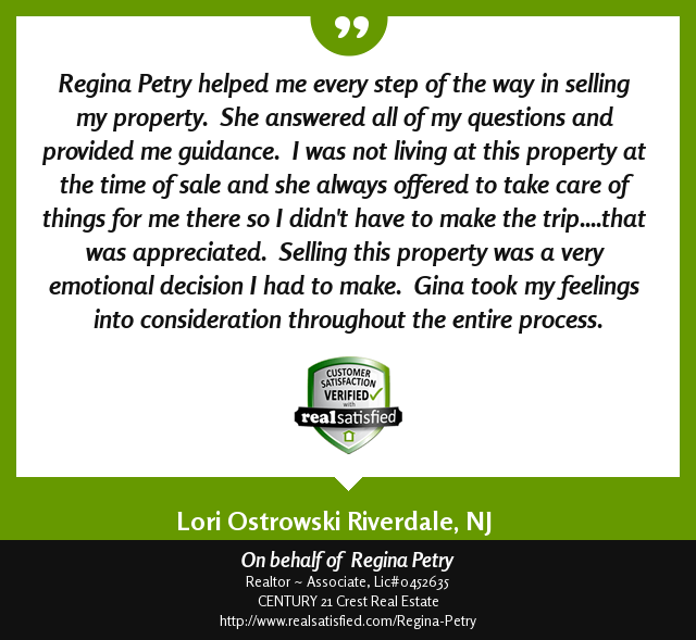 REGINAPETRY's tweet photo. This recommendation illustrates one of the reasons why I love my job. https://t.co/Cviz6Hvl8J via @realsatisfied https://t.co/dDfyOpSTM4